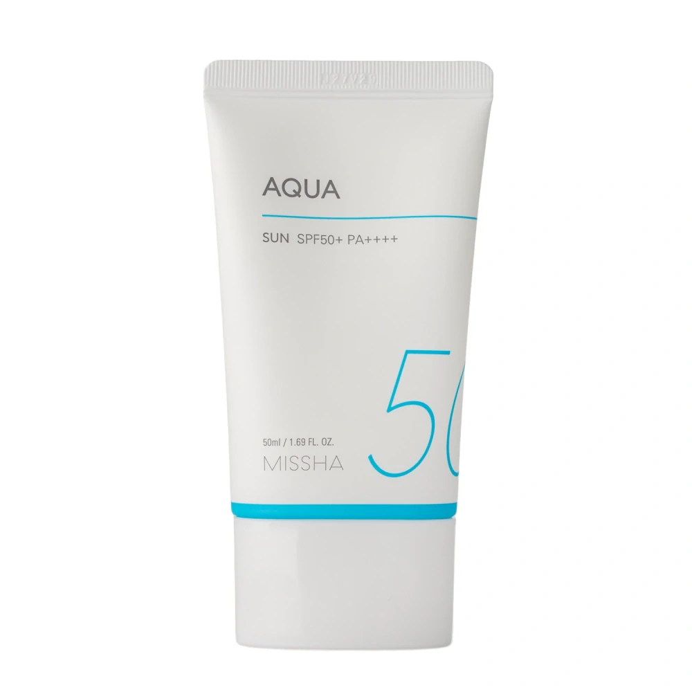 MISSHA All-Around Safe Block Aqua Sun SPF50+ PA++++ 50 ml - Opalovací gelový krém pro každodenní použití