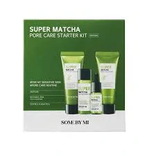 Some By Mi, Super Matcha Pore Care Starter Kit - 4dílná sada pro zmenšení rozšířených pórů
