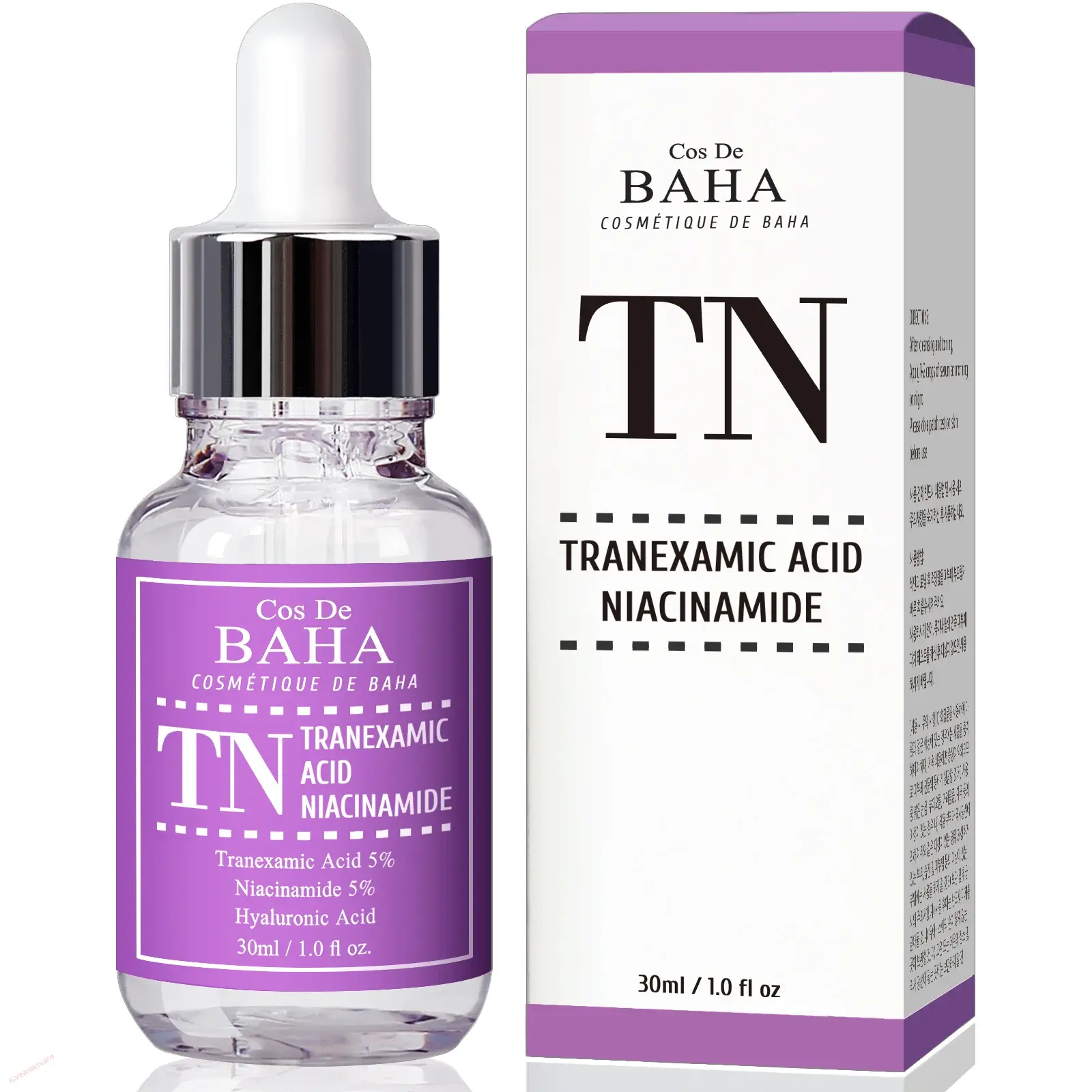 Cos De Baha Tranexamid Niacinamide serum 30 ml - Sérum s kyselinou tranexamovou 5% a niacinamidem 5%