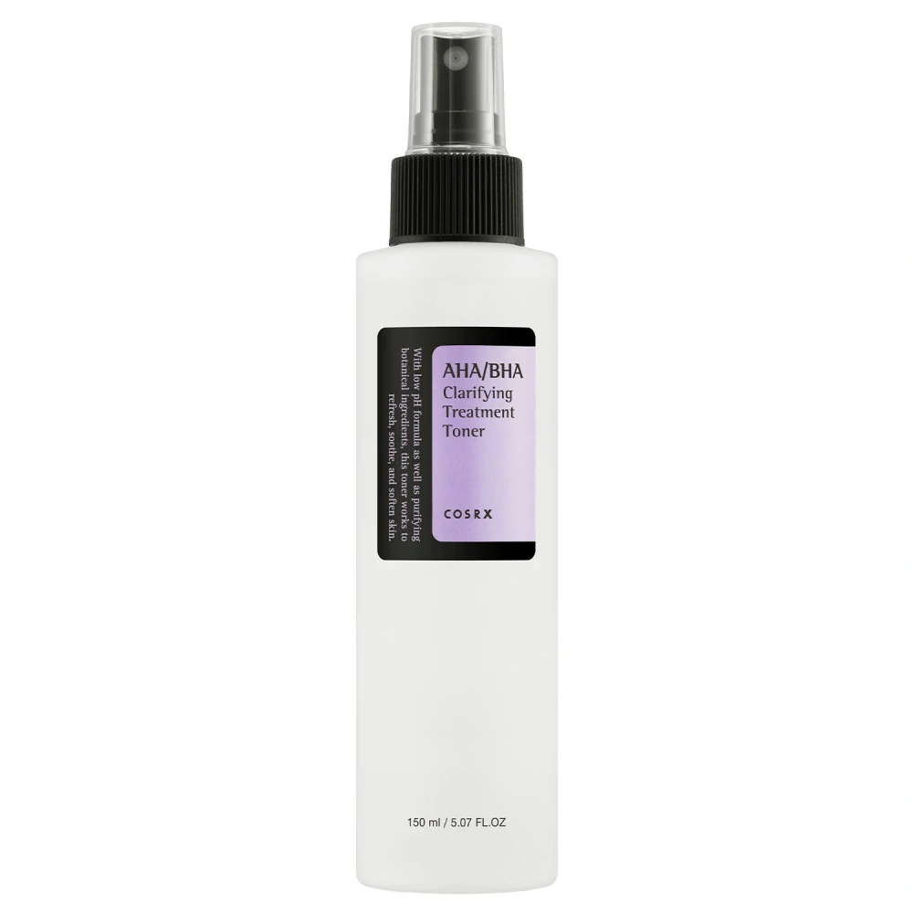 COSRX AHA/BHA Clarifying Treatment Toner 150 ml - Pleťové tonikum s přírodními AHA a BHA kyselinami