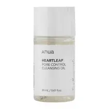Anua Hearleaf Pore Control Cleansing Oil 20 ml - Hydrofilní nekomedogenní čistící olej