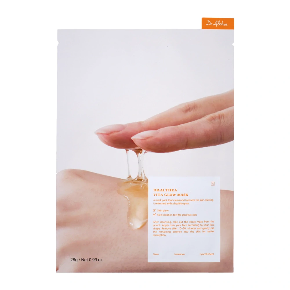 Dr. Althea Vita Glow Mask 27 ml - Vyživující plátýnková maska