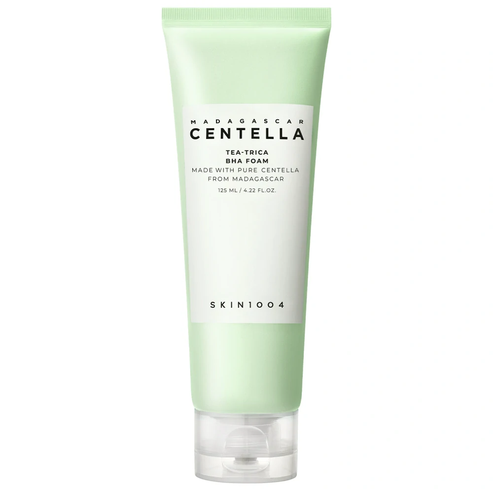 SKIN1004 Madagascar Centella Tea-Trica Bha Foam 125 ml - Čisticí pěna na obličej s BHA kyselinou