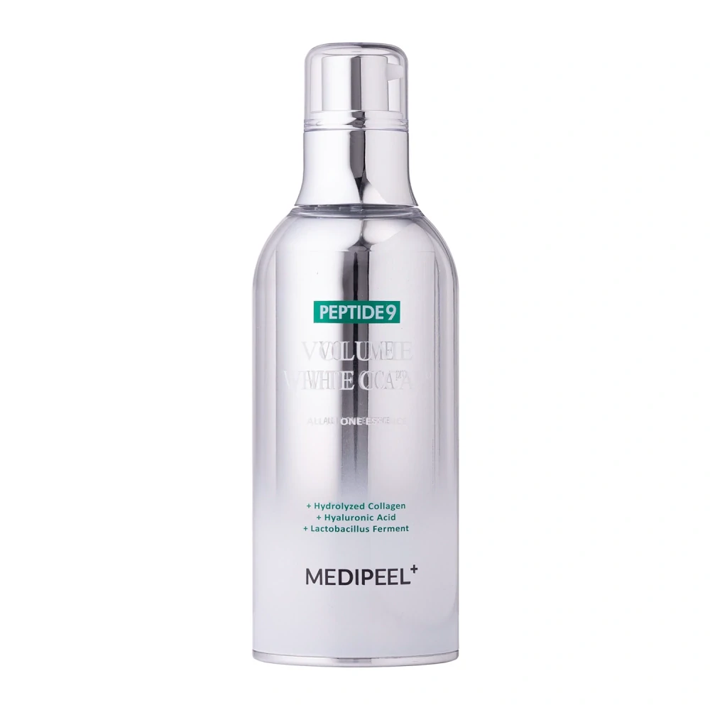 MEDI-PEEL Peptide 9 Volume White Cica Essence PRO 100 ml - Kyslíková rozjasňující esence s pupečníkem