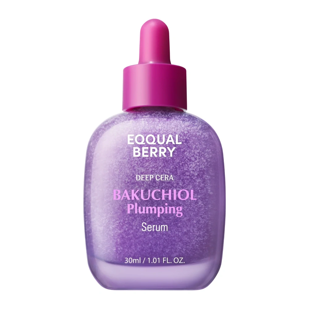 EQQUALBERRY Bakuchiol Plumping Serum 30 ml - Zpevňující a hydratační sérum s Bakuchiolem