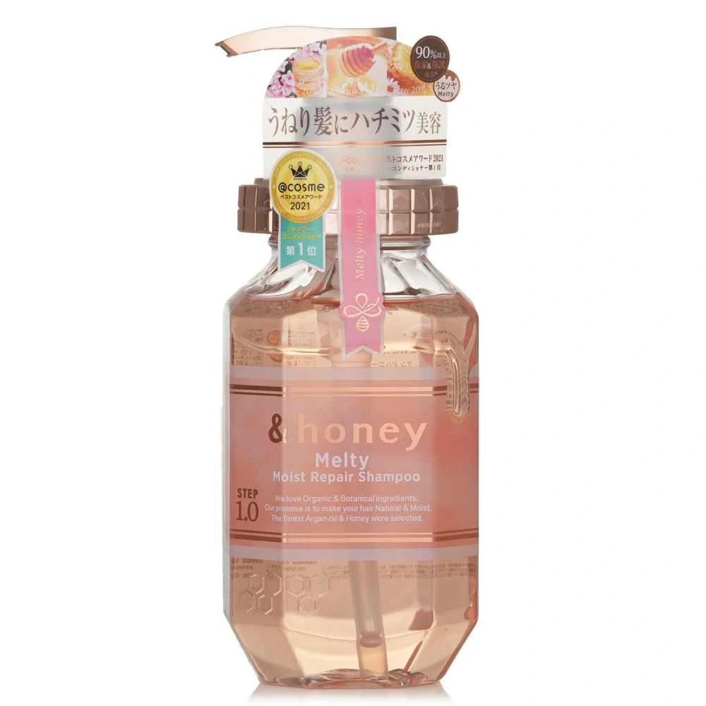 Vicrea &Honey Melty Moist Repair Shampoo 1.0 440 ml - Hydratační medový šampon pro poškozené a krepaté vlasy