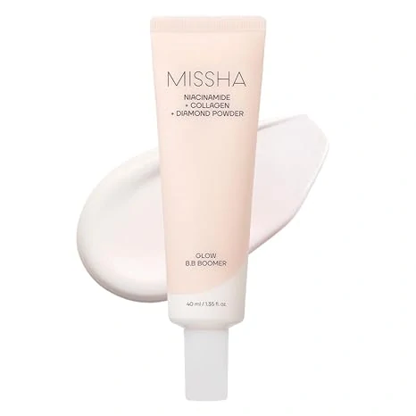MISSHA Glow BB Boomer 40 ml – Rozjasňující BB báze pro hladkou a zářivou pleť