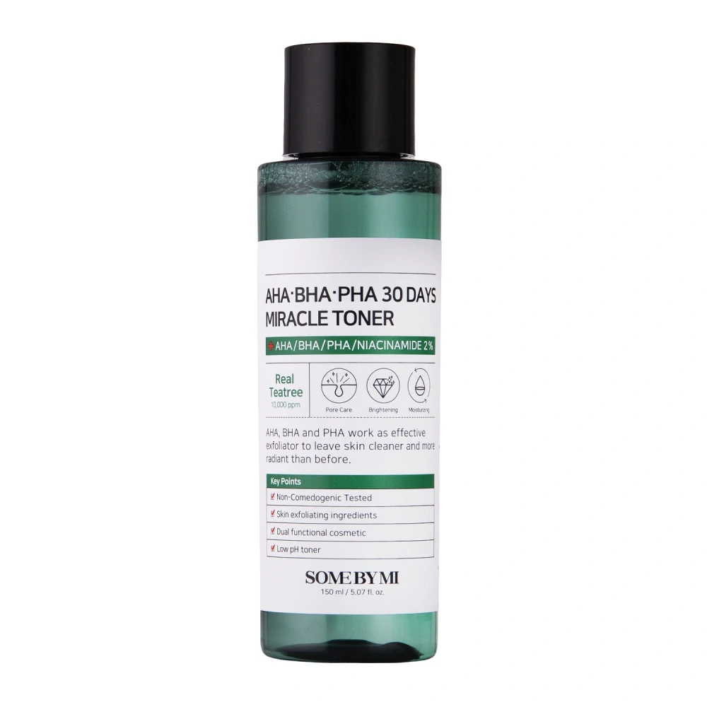 Some By Mi AHA BHA PHA 30 Days Miracle Toner 150 ml - Čistící tonikum s obsahem kyselin AHA/BHA/PHA