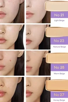 Missha M Perfect Cover Serum BB Cream SPF 50+ no.21 light beige 20 ml - Pečující BB krém s UV ochranou