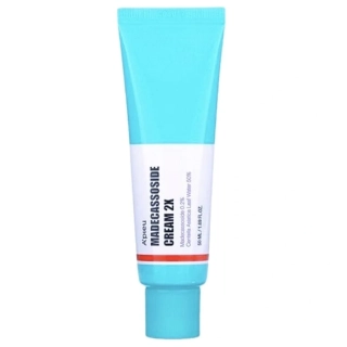 A'PIEU Madecassoside Cream 2X  50ml - Regenerační a zklidňujicí krém pro obnovu povrchu pleti