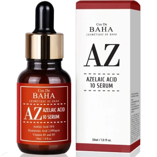 Cos De Baha Azelaic Acid 10% Serum 30ml  - Sérum s  10% kyselinou azelaovou pro problematickou pleť