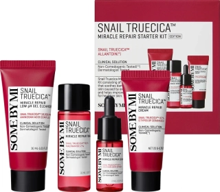 Some By Mi  Snail Truecica Miracle Repair Starter Kit - 4dílná sada  kosmetiky pro problematickou pleť 