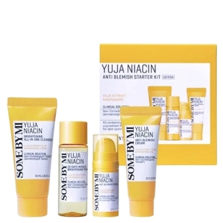  Some By Mi Yuja Niacin 30 Days Brightening Starter Kit -  4 dílná rozjasňující sada proti pigmentovým skvrnám