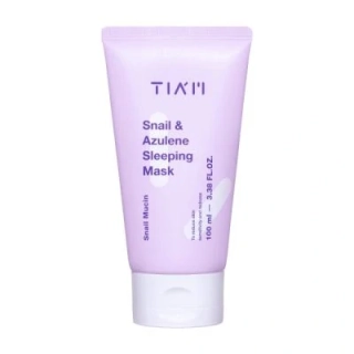 TIA'M Snail & Azulene Sleeping Mask​ 100 ml - Regenerační noční maska s azulénem a šnečím mucinem 