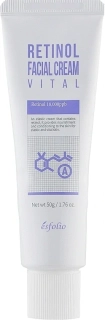 ESFOLIO Retinol Facial Cream Vital 50g - Multifunkční  pleťový krém pro zralou i aknózní pleť