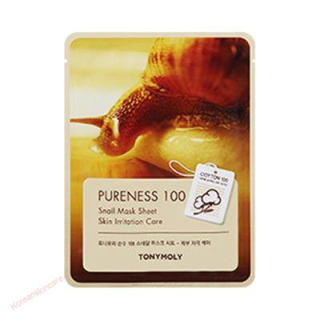 TONYMOLY Pureness 100 Snail Mask Sheet 21 ml - Plátýnková maska se šnečím extraktem