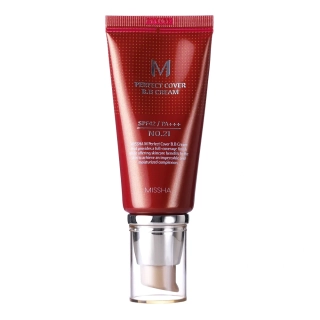MISSHA M Perfect Cover BB Cream SPF 42/PA+++ 50 ml - 21 Light Beige - BB krém s ochranným faktorem