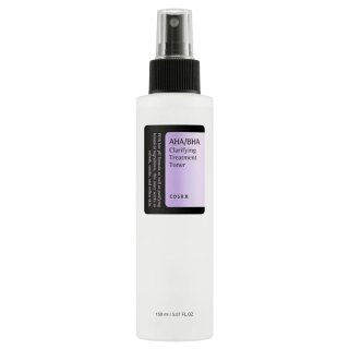 COSRX AHA/BHA Clarifying Treatment Toner 150 ml - Pleťové tonikum s přírodními AHA a BHA kyselinami 