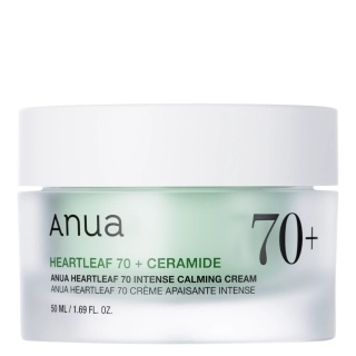 Anua Heartleaf 70% Intense Calming Cream 50 ml - Zklidňující krém s extraktem z toulně srdčité