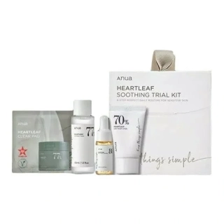 Anua Heartleaf Soothing Trial Kit - Cestovní sada produktů Anua