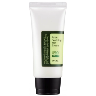 COSRX Aloe Soothing Sun Cream SPF 50+/PA+++50 ml - Hydratační krém s ochranným faktorem 