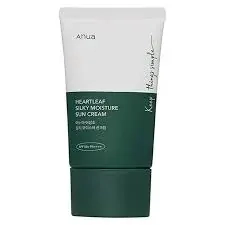 Anua Heartleaf Silky Moisture Sun Cream 50 ml - Opalovací krém s hedvábnou texturou