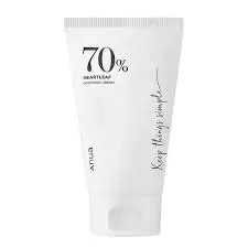 Anua Heartleaf 70% Soothing Cream 100 ml - Zklidňující gelový krém na obličej