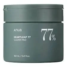 Anua Heartleaf 77% Toner Pad 70 ks - Zklidňující tonizační polštářky s extraktem z toulně srdčité 