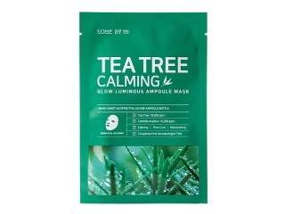 Some By Mi Tea Tree Calming Glow Luminous Ampule Mask 25 ml - Zklidňující maska ​​s extraktem Tea Tree 