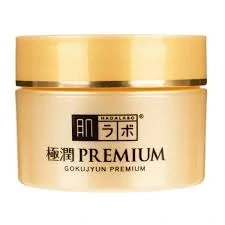 HADA LABO Gokujyun Premium Super Moisture Cream 50 g - Superkoncentrovaný prémiový krém se 7 typy kyseliny hyaluronové