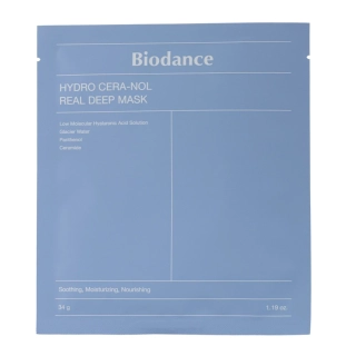 Biodance Hydro Cera-nol Real Deep Mask 34g  - Hydratační kolagenová maska ​​na obličej 