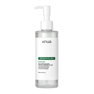 Anua  Heartleaf Pore Control Cleansing Oil Mild 200 ml - Jemný čisticí olej pro citlivou pleť