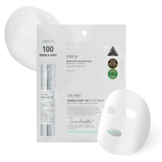 VT Cosmetics  Reedle Shot 100 2Step Mask 1,5g+25g - Intenzivně zpevňující 2 kroková hydrogelová maska s mikro jehličkovým sérem