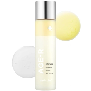 Medicube AGE-R Glutathione Glow Toner 140 ml - Pleťová voda proti stárnutí pleti s glutathionem