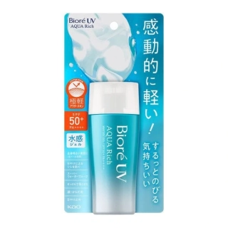 Biore UV Aqua Rich Watery Gel SPF 50+ PA++++ -  70ml - Opalovací gel na vodní bázi