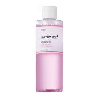 Medicube PDRN Pink Cica Soothing Toner 250 ml - Hydratační a rozjasňující pleťový toner