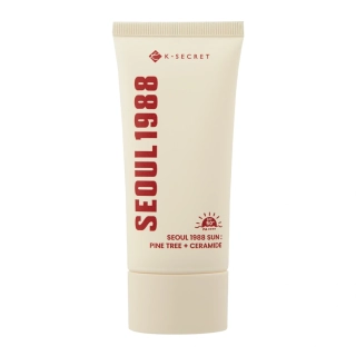 K-SECRET SEOUL 1988 Sun: Pine Tree + Ceramide 50+ PA++++ 50 ml - Ceramidový SPF krém s extraktem z borovice