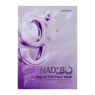 Numbuzin No.9 NAD Bio Lifting Full Cover Facial Mask 26ml - Liftingová pleťová maska s koenzymem NAD