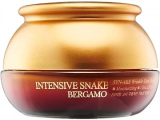 BERGAMO Intensive Snake Wrinkle Care Cream 50 ml- Anti-age pleťový krém s peptidem hadího jedu Syn-Ake