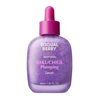 EQQUALBERRY Bakuchiol Plumping Serum 30 ml - Zpevňující a hydratační sérum s Bakuchiolem