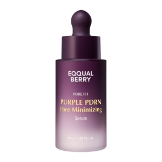 EQQUALBERRY Purple PDRN Pore Minimizing Serum 30 ml - Pleťové sérum pro minimalizaci pórů