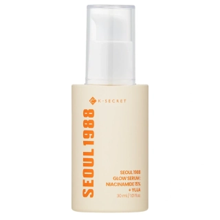 K-SECRET SEOUL 1988 Glow Serum: Niacinamide 15% + Yuja  30 ml - Rozjasňující sérum 