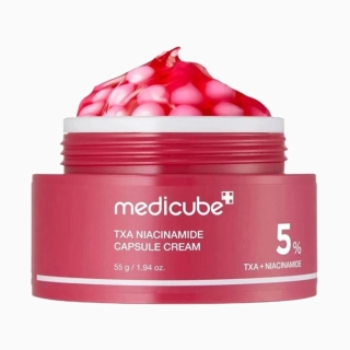Medicube TXA Niacinamide Capsule Cream 50 ml – Rozjasňující kapslový krém s TXA 