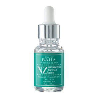 Cos De BAHA NZ Niacinamide 20 Zinc PCA 4 Serum 30 ml - Sérum se 4% zinkem a 20% niacinamidem