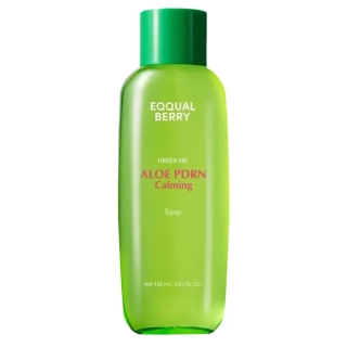 EQQUALBERRY Aloe PDRN Calming Toner 150 ml - Zklidňující tonikum s aloe a PDRN