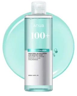 Anua PDRN 100 Hyaluronic Acid Booster Toner 250 ml – Hydratační toner s PDRN a kyselinou hyaluronovou