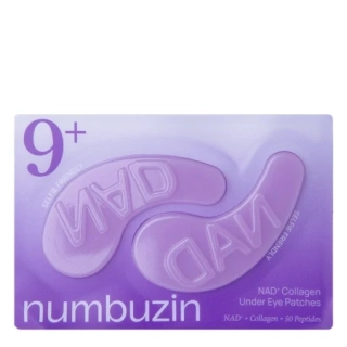 Numbuzin No.9 NAD Collagen Under Eye Patches - Kolagenové náplasti pod oči s koenzymem NAD+ - 5ks