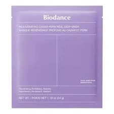 Biodance Rejuvenating Caviar PDRN Real Deep Mask - Regenerační hydrogelová maska s kaviárovým extraktem a PDRN 