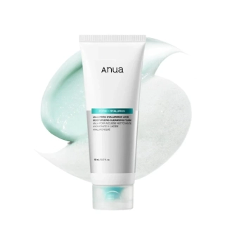 Anua PDRN Hyaluronic Acid Moisturizing Cleansing Foam 150 ml – Jemná hydratační pěna na čištění pleti