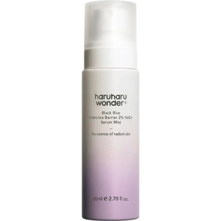 Haruharu Wonder Black Rice Probiotics Barrier NAD+ Serum Mist 80 ml– Revitalizační sérum mist s NAD+